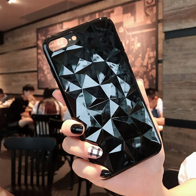 3D Diamond Silicone Cases For Samsung Galaxy S9 S10 Plus S10e M10 M20 M30 A10 A20 A30 A40 A50 A60 A70 2019 Soft TPU Cover Case