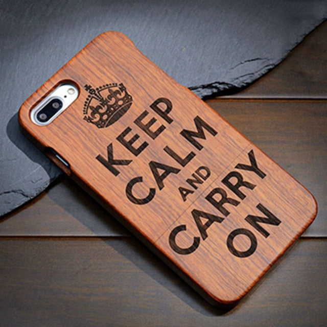 Full Wood Case For Samsung Galaxy Note 9 8 S5 S6 S7 S8 S9 Edge Plus Phone Cover 100% Natural Bamboo Handmade Carving Cases