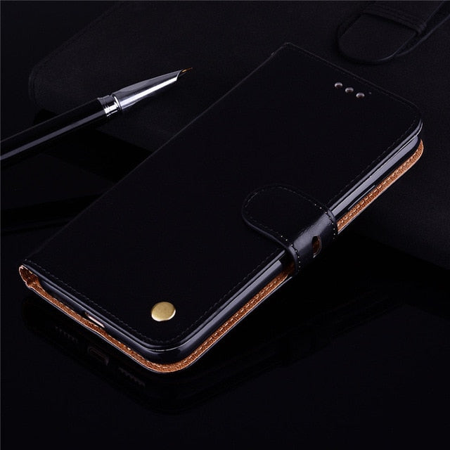 Leather Case For Xiaomi Redmi 6A 6 7 5 Plus Note 7 4 4X 4A 3 S Mi 6 A1 5X A2 Lite F1 S2 Note 5A 6 5 Pro Go Redmi 7A Phone Cases