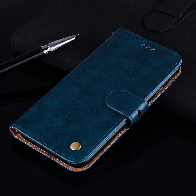 Leather Case For Xiaomi Redmi 6A 6 7 5 Plus Note 7 4 4X 4A 3 S Mi 6 A1 5X A2 Lite F1 S2 Note 5A 6 5 Pro Go Redmi 7A Phone Cases