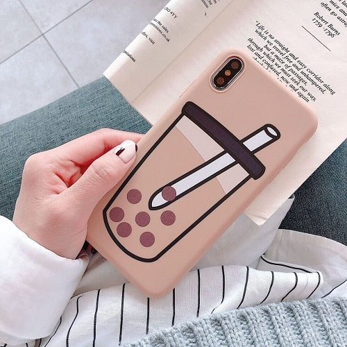 Phone case For iPhone 6 6s 7 8 Plus 10 X XS XR Max Silicon Lovely soft Gel tpu cover diamond Cover For Iphone 6S Cases Funda