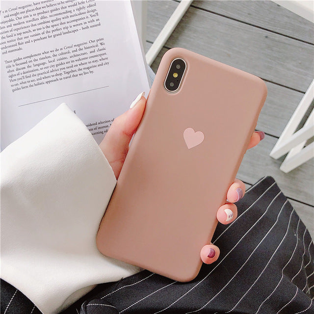 Phone case For iPhone 6 6s 7 8 Plus 10 X XS XR Max Silicon Lovely soft Gel tpu cover diamond Cover For Iphone 6S Cases Funda