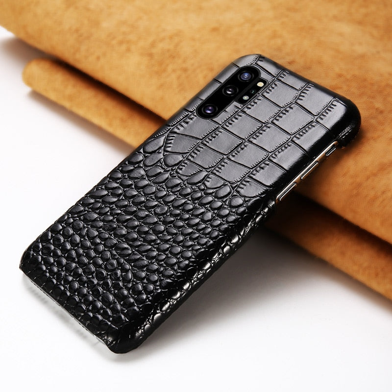 Genuine Leather mobile phone case for Samsung note 10 Note 10 Pro S10plu S7 S8 S9 Plus A70 A50 A8 A9 2018 J7 J5 protective Cover