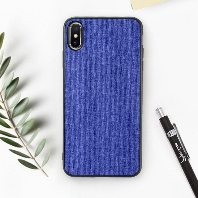 KISSCASE Fabric Case For Xiaomi Redmi Note 7 Note5 6a Cover Phone Cases For Xiaomi Mi 8 Mi 8se A1 A2 for Pocophone F1 Note8 Capa