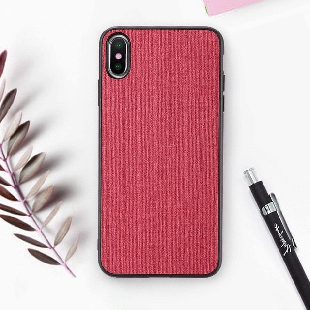KISSCASE Fabric Case For Xiaomi Redmi Note 7 Note5 6a Cover Phone Cases For Xiaomi Mi 8 Mi 8se A1 A2 for Pocophone F1 Note8 Capa