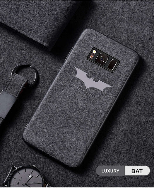 Luxury Leather Cover Case For Samsung Galaxy S7 Edge S8 S9 Plus Note 8 9 10 Soft Silicone Case For A8 A7 2018 A750 Fundas Coque