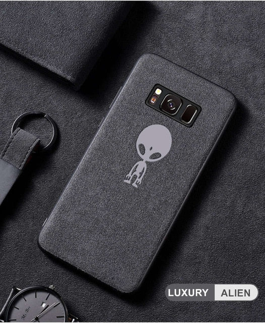 Luxury Leather Cover Case For Samsung Galaxy S7 Edge S8 S9 Plus Note 8 9 10 Soft Silicone Case For A8 A7 2018 A750 Fundas Coque