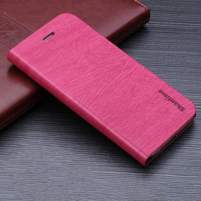 PU Leather Phone Case For Xiaomi Redmi Note 7 Flip Book Case For Xiaomi Redmi Note 7 Pro  Business Case For Xiaomi Redmi 7 Cover