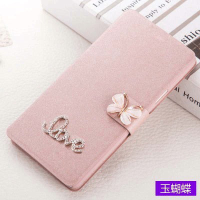 Luxury PU Leather Flip Wallet Cover For Xiaomi Redmi 6 6A 7 Note 6 7 Pro redmi Go For MiA2 mi a2 Lite Phone Case With Diamond