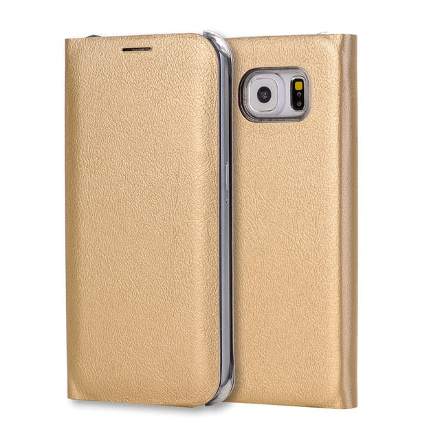 Flip Wallet Leather Case For Samsung Galaxy S8 S9 Plus S6 S7 Edge A3 A5 A7 J3 J5 J7 2016 2017 A8 Plus 2018 Slim phone Cases