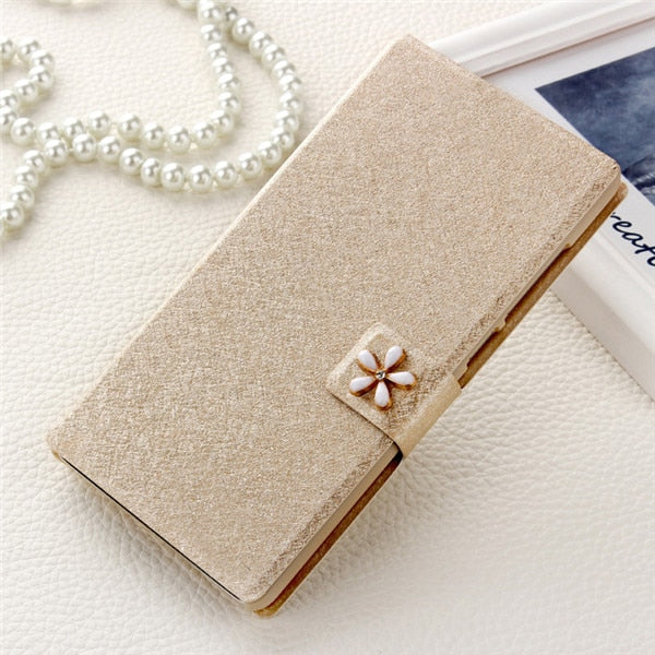 Luxury Phone Case For Huawei P8 Lite ALE-L21 P8Lite P9 P10 P20 Lite p9lite P 8 Lite 2017 PU Leather Flip Stand Case Cover
