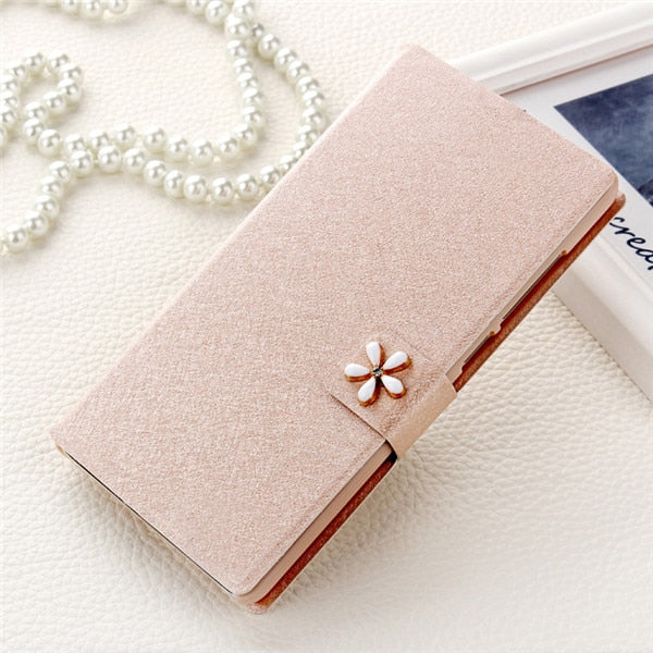 Luxury Phone Case For Huawei P8 Lite ALE-L21 P8Lite P9 P10 P20 Lite p9lite P 8 Lite 2017 PU Leather Flip Stand Case Cover