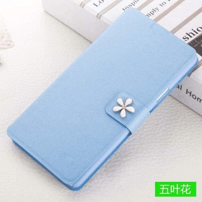 Luxury Phone Case For Huawei P8 Lite ALE-L21 P8Lite P9 P10 P20 Lite p9lite P 8 Lite 2017 PU Leather Flip Stand Case Cover