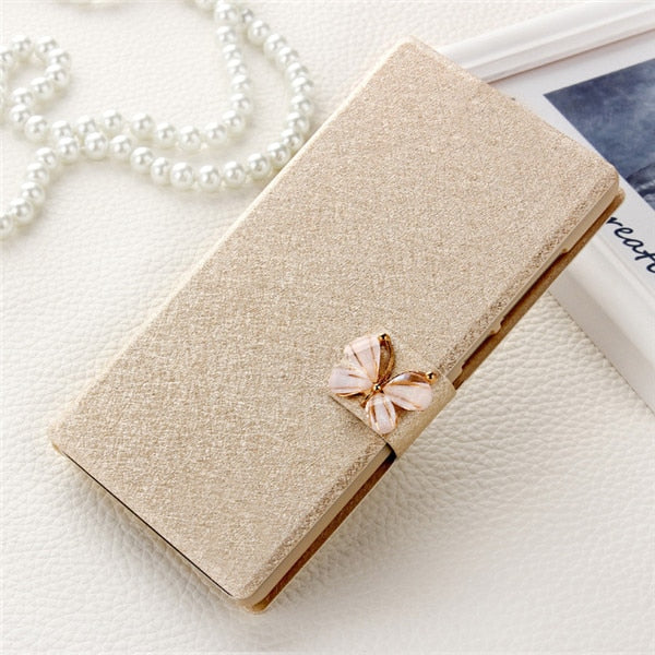 Luxury Phone Case For Huawei P8 Lite ALE-L21 P8Lite P9 P10 P20 Lite p9lite P 8 Lite 2017 PU Leather Flip Stand Case Cover