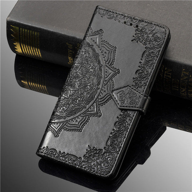 Leather Flip Case For Xiaomi Redmi 7 6 6A 5 Plus 4A 4X Note 5A 4 5 7 6 Pro 3S Go Mi 9 SE A1 A2 8 Lite For Redmi 7A 7 5A 6A Cover