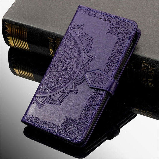 Leather Flip Case For Xiaomi Redmi 7 6 6A 5 Plus 4A 4X Note 5A 4 5 7 6 Pro 3S Go Mi 9 SE A1 A2 8 Lite For Redmi 7A 7 5A 6A Cover