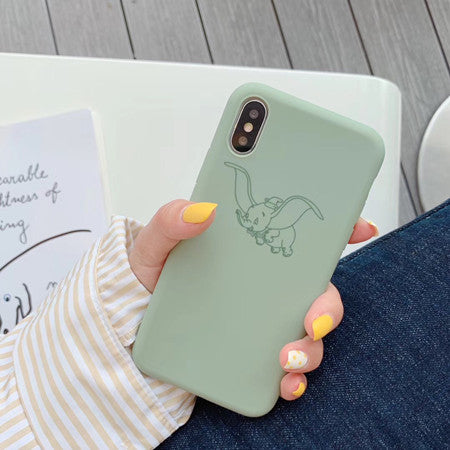 Phone case For iPhone 6 6s 7 8 Plus 10 X XS XR Max Silicon Lovely soft Gel tpu cover diamond Cover For Iphone 6S Cases Funda
