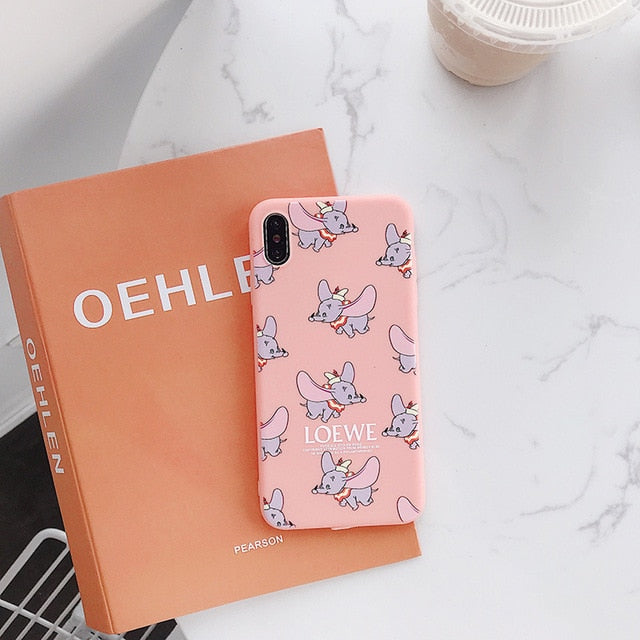Phone case For iPhone 6 6s 7 8 Plus 10 X XS XR Max Silicon Lovely soft Gel tpu cover diamond Cover For Iphone 6S Cases Funda