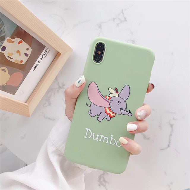 Phone case For iPhone 6 6s 7 8 Plus 10 X XS XR Max Silicon Lovely soft Gel tpu cover diamond Cover For Iphone 6S Cases Funda