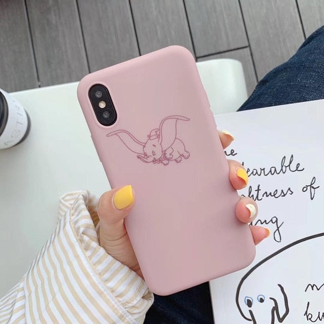 Phone case For iPhone 6 6s 7 8 Plus 10 X XS XR Max Silicon Lovely soft Gel tpu cover diamond Cover For Iphone 6S Cases Funda
