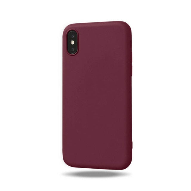 Phone case For iPhone 6 6s 7 8 Plus 10 X XS XR Max Silicon Lovely soft Gel tpu cover diamond Cover For Iphone 6S Cases Funda