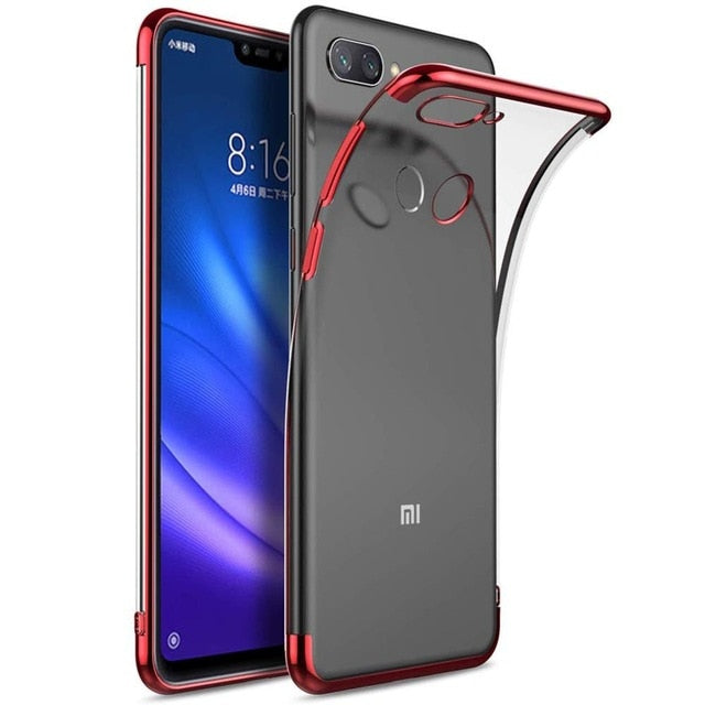 Glitter Diamond Bling Soft TPU Case Cover on sfor Xiaomi Mi 8 Lite A1 A2 8 se Redmi Note 5 6 6A Shiny Phone Coque Slim Fundas